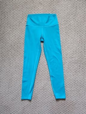Fleo El Toro High Rise Leggings Small Teal 25"